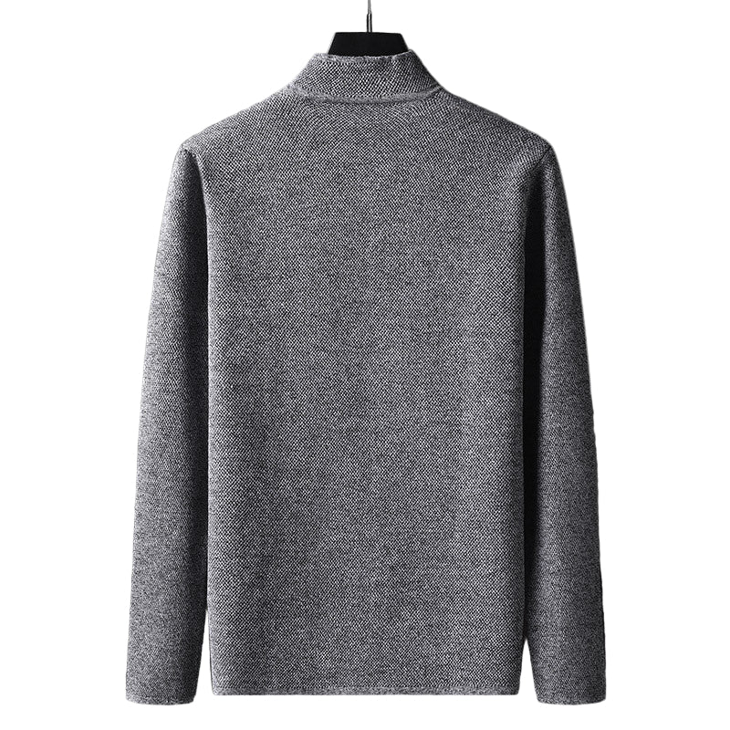 Cardigan en maille pour homme avec col mao - Karl