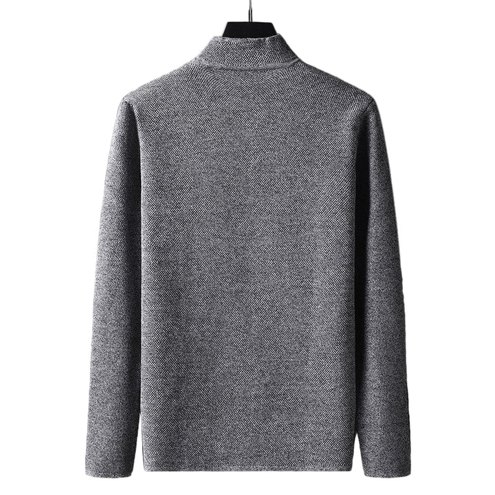 Cardigan en maille pour homme avec col mao - Karl