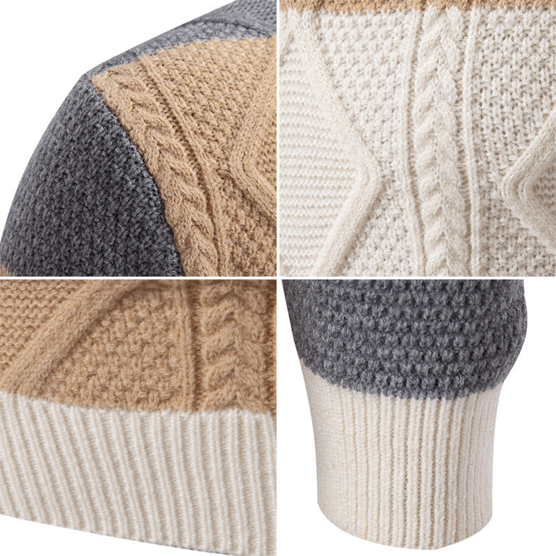 Pull effet tricoté pour hommes - Elric