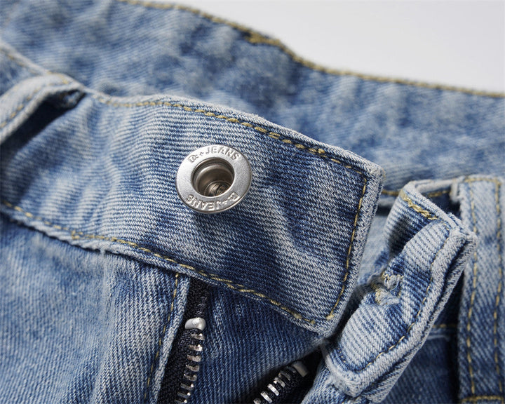 Jean cargo droit pour hommes - Falko