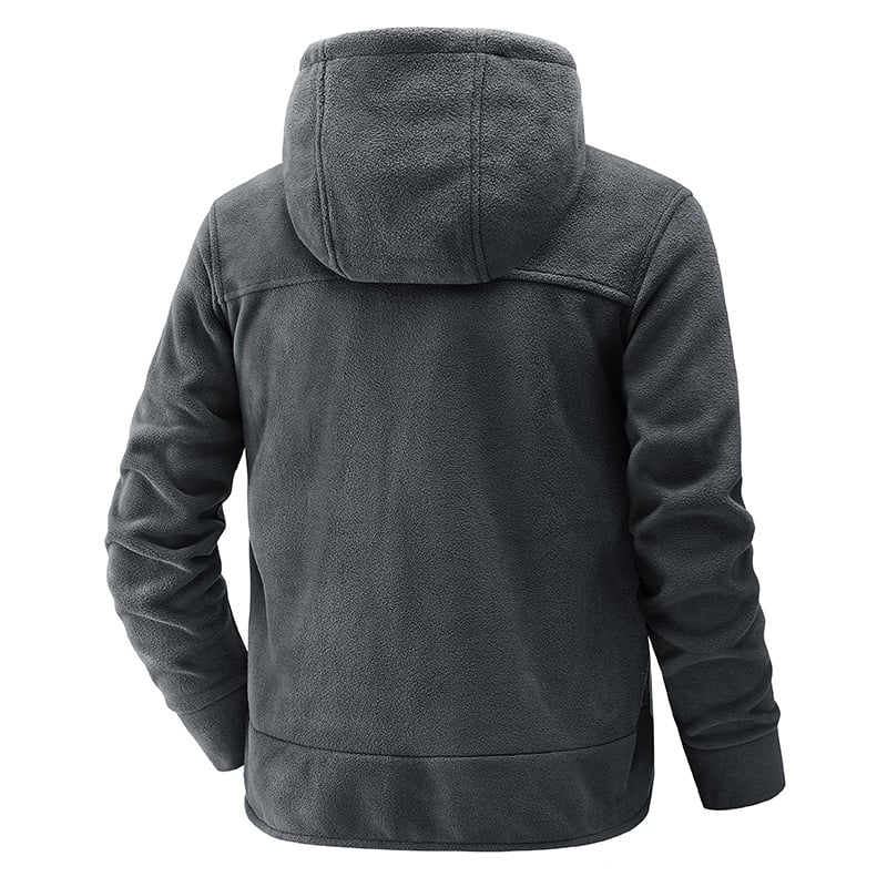 Veste polaire à capuche pour hommes - Nils