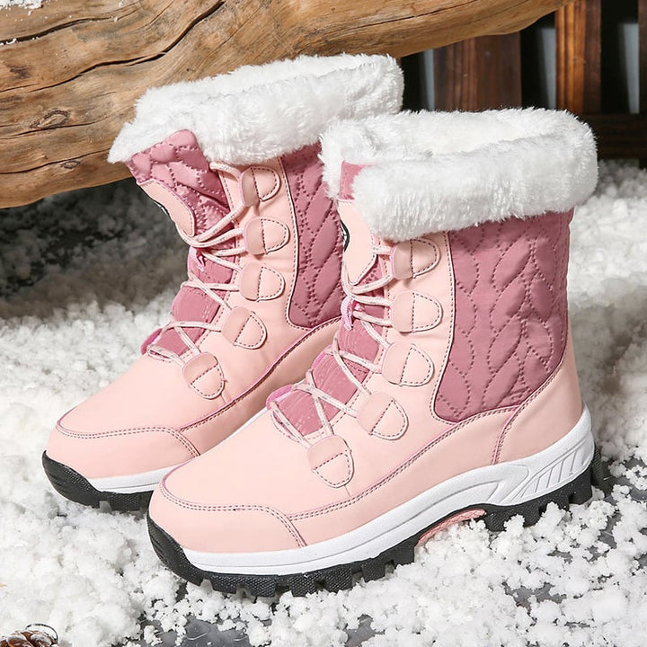 Bottes de neige pour femmes avec effet intérieur chaud - Marlaine