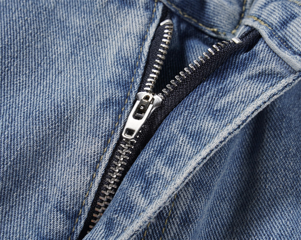 Jean cargo droit pour hommes - Falko
