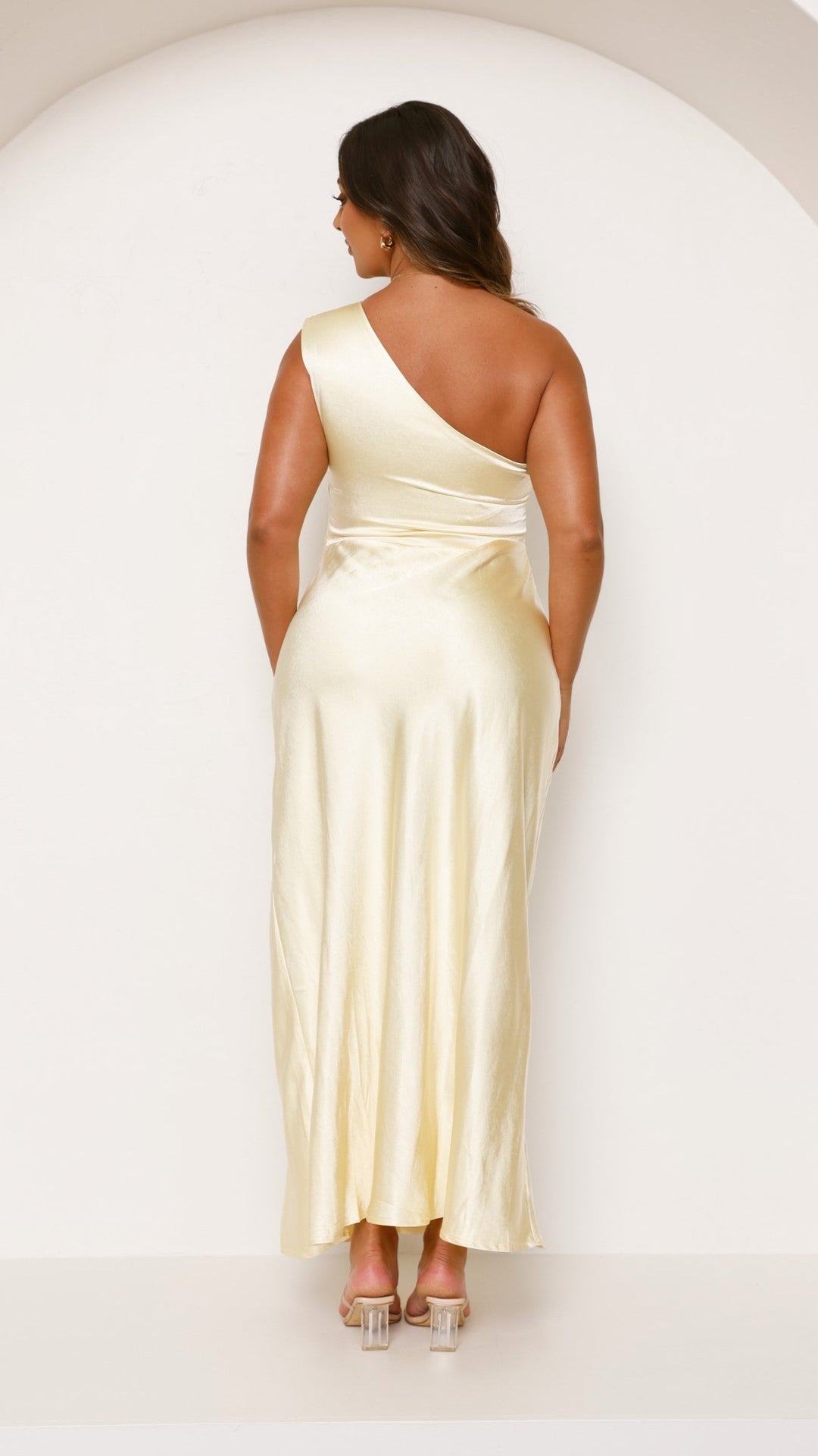 Robe longue asymétrique pour femme - Rousa