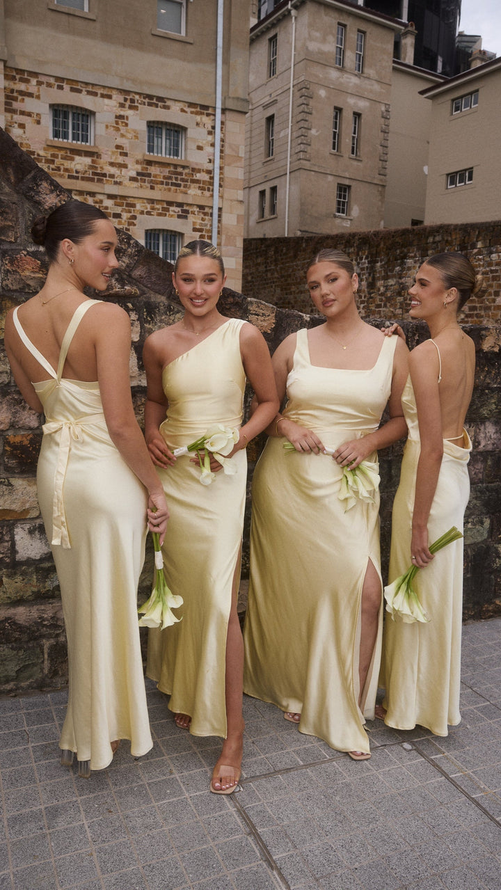 Robe longue asymétrique pour femme - Rousa
