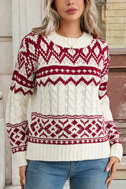 Blanc avec gaufrage rouge