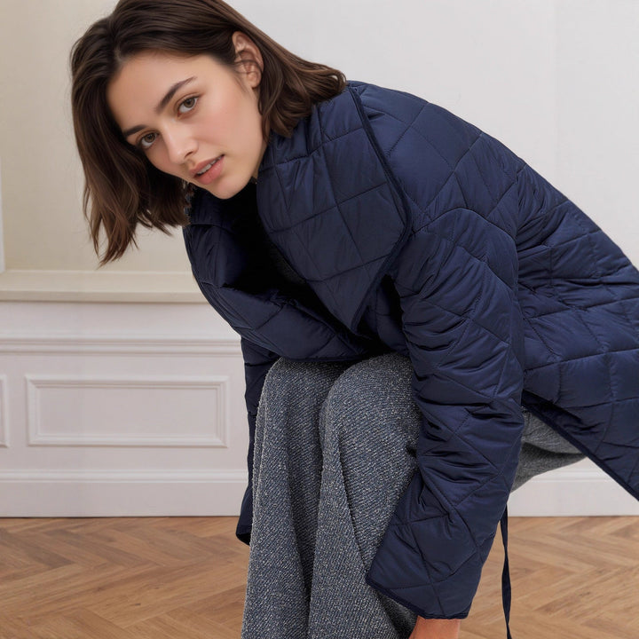 Veste courte à effet matelassé pour femme - Elnara