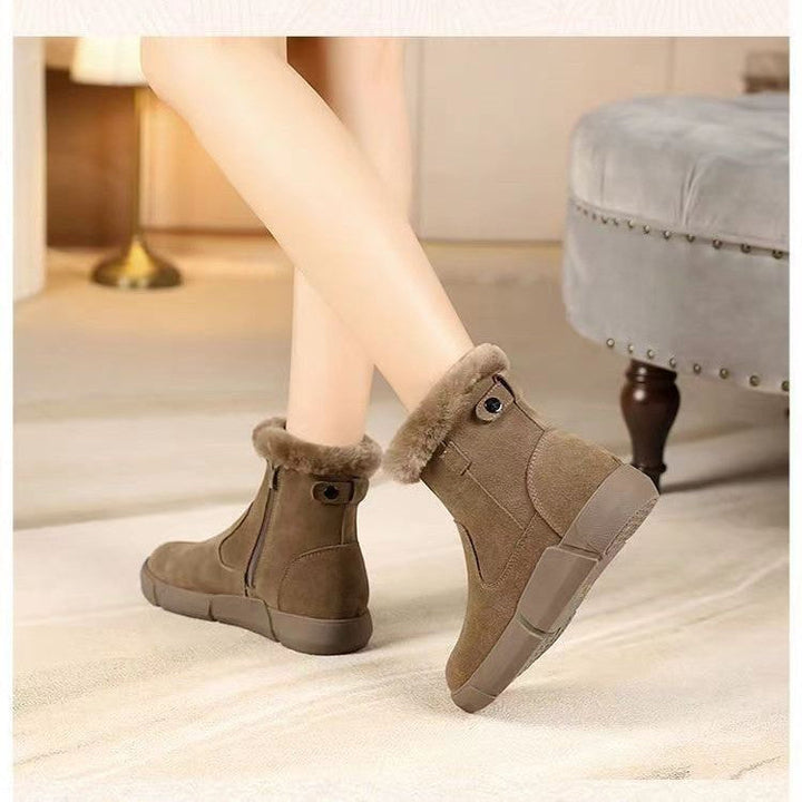 Bottes pour femmes à effet thermique avec base plate - Alres