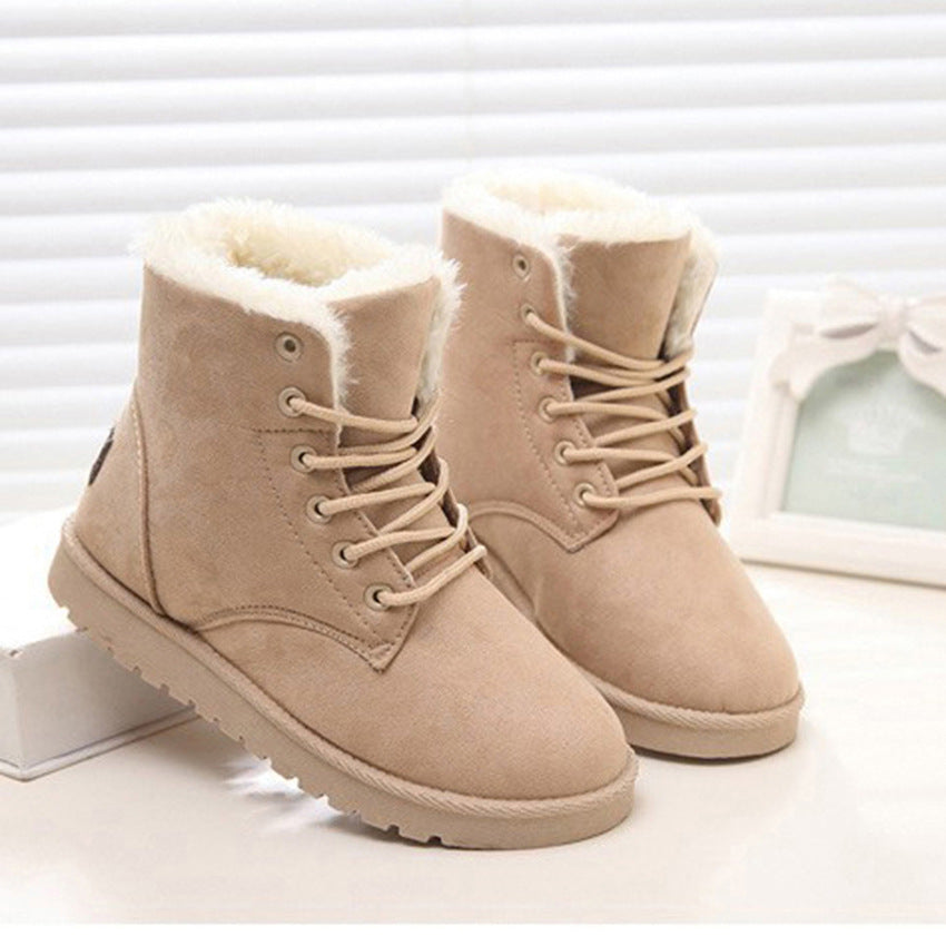 Bottines pour femmes doublées de molleton chaud - Arlena