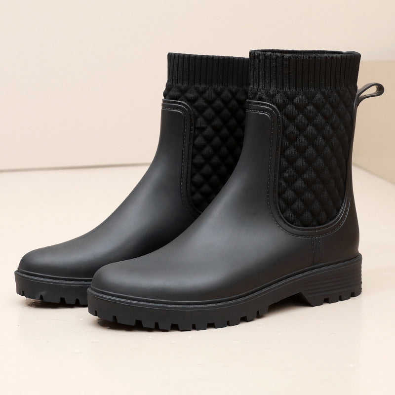 Bottes de pluie imperméables et antidérapantes pour femmes - Lirena