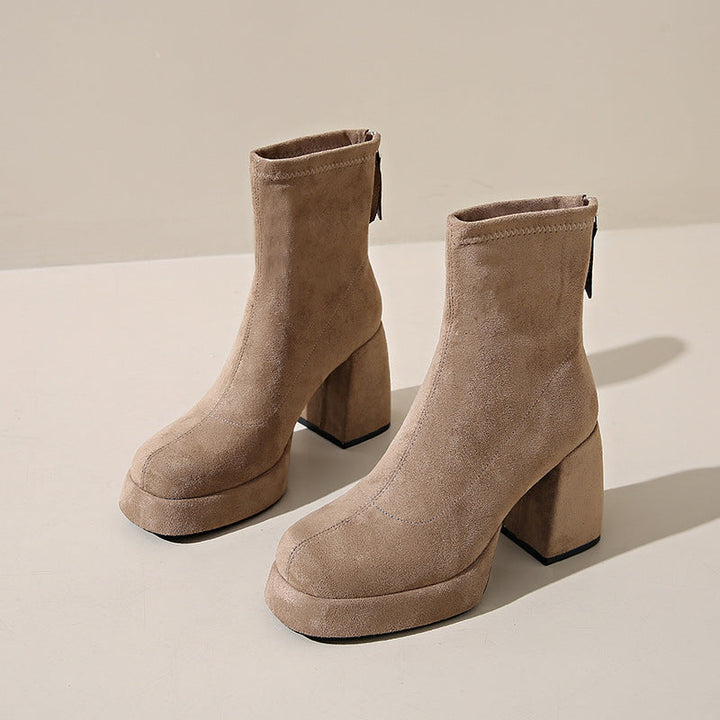 Bottines zippées pour femmes - Eirl