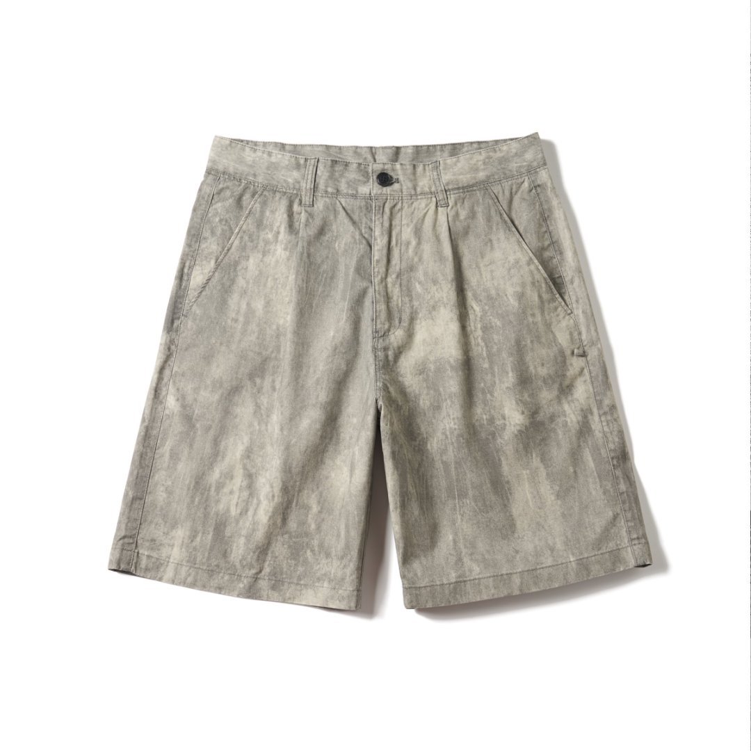 Short décontracté à coupe droite et imprimé camouflage - Valerio