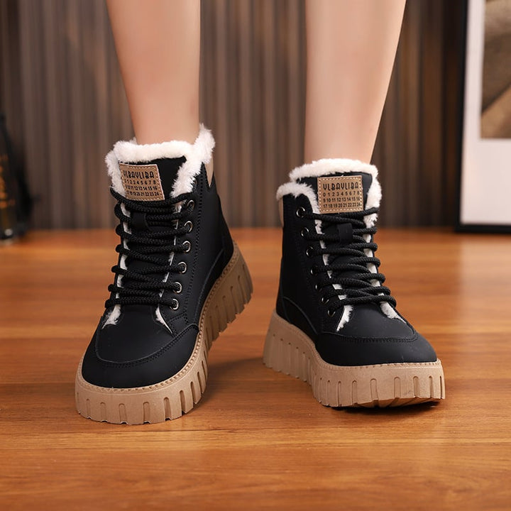 Bottines style hiver pour femmes - Vaelinne