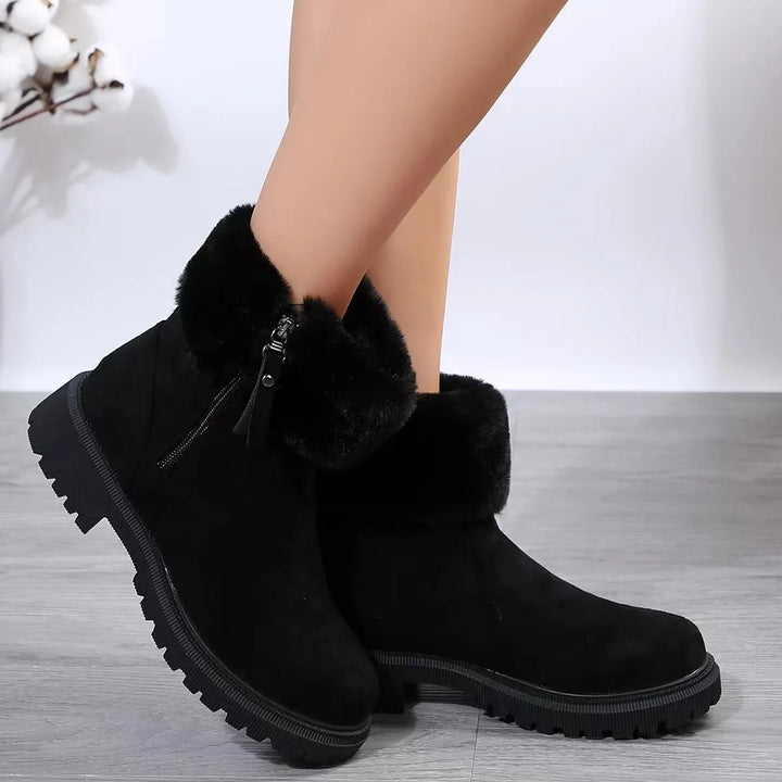 Anne - Bottes Plush Chaudes d&