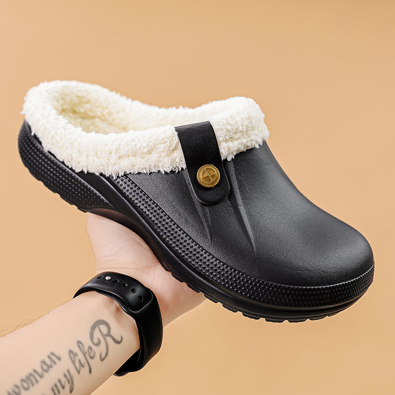 Chaussons unisexes avec doublure intérieure douce et semelle antidérapante - Mavel
