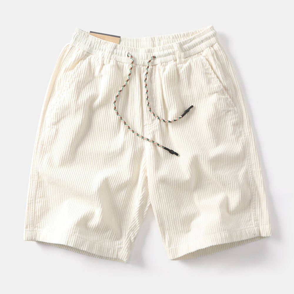 Short à cordon en velours côtelé pour hommes - Dalton