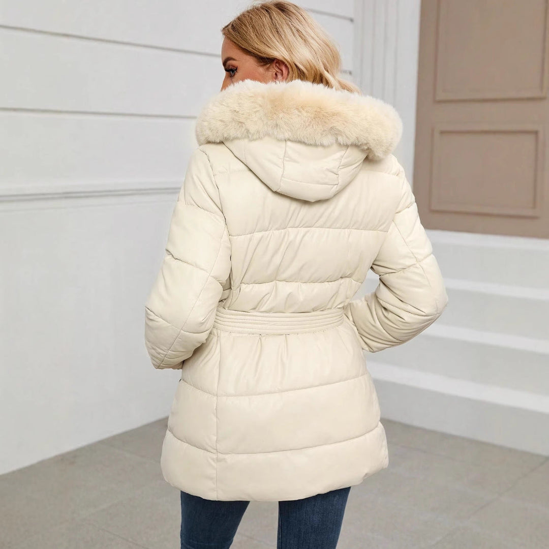 Veste matelassée enveloppante pour femme - Eliande