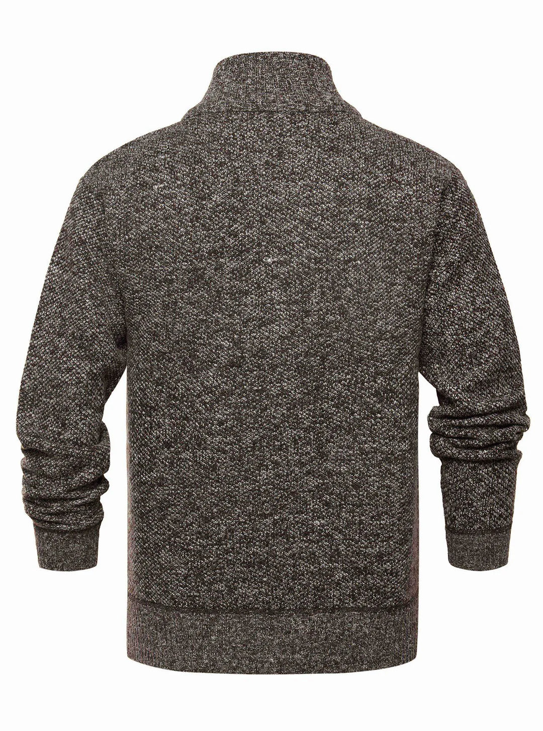 Veste en maille à fermeture éclair et col montant - Joshua