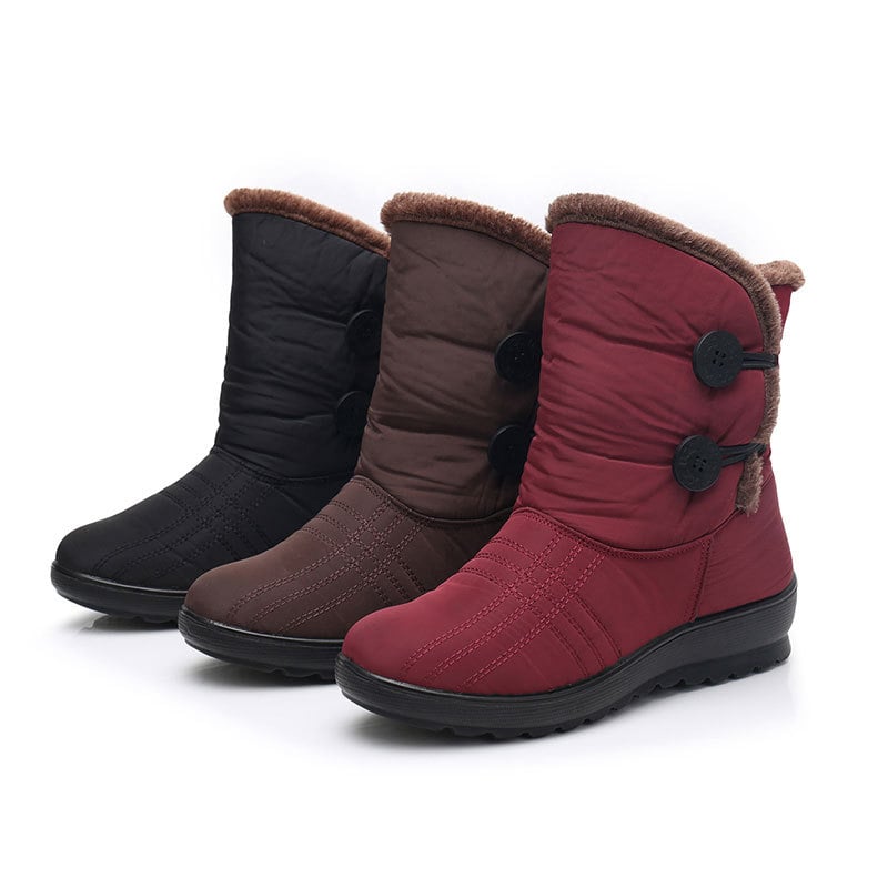 Bottines d'hiver à effet matelassé pour femmes - Raelyn