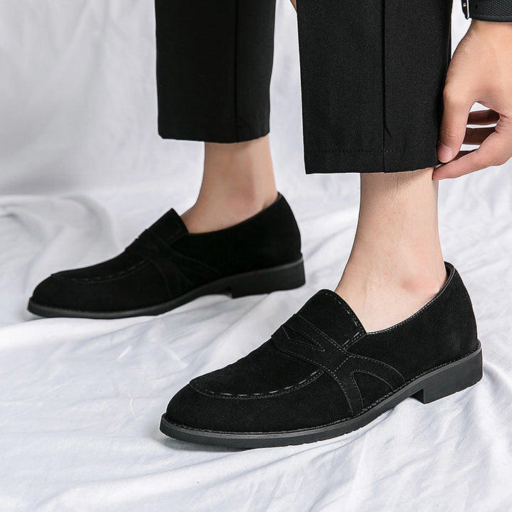 Mocassins en daim brossé pour hommes - Lioren