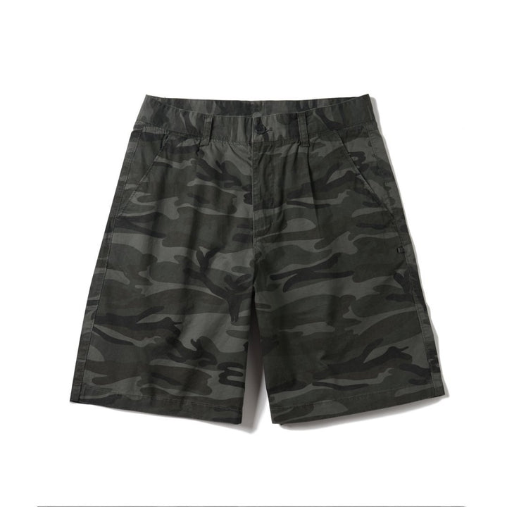 Short décontracté à coupe droite et imprimé camouflage - Valerio