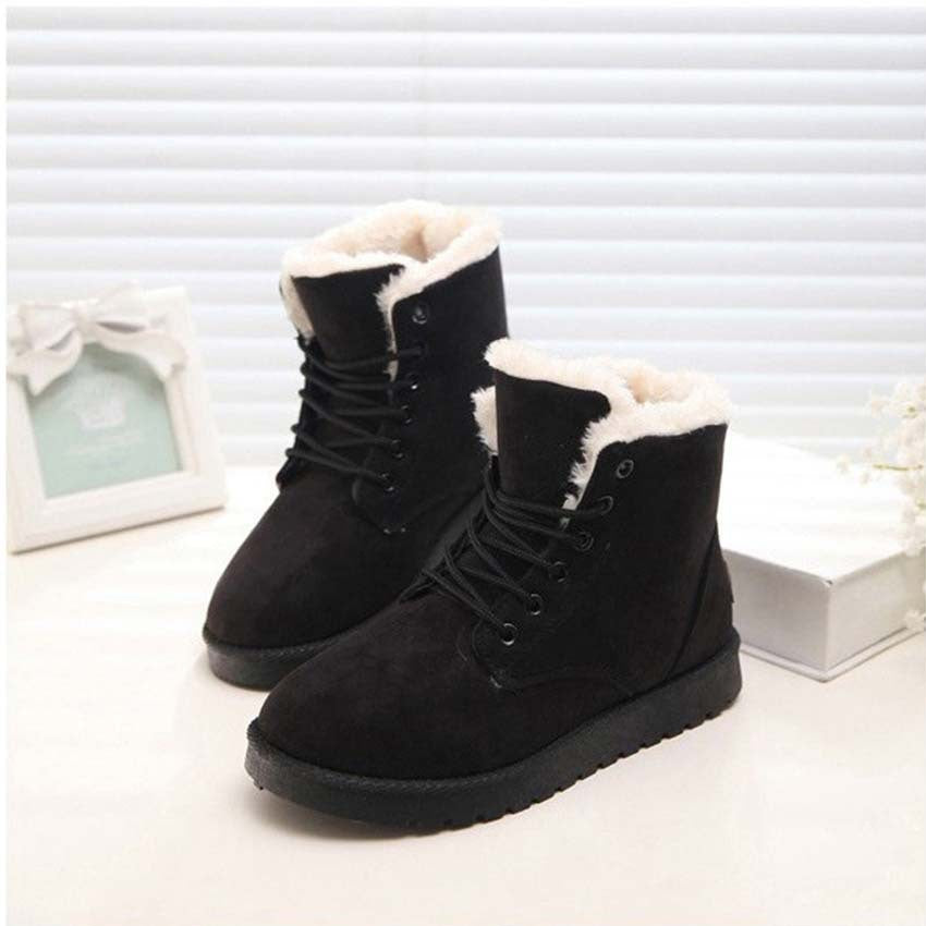 Bottines pour femmes doublées de molleton chaud - Arlena