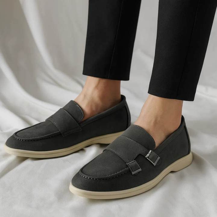 Mocassins élégants à double boucle latérale pour hommes - Gael