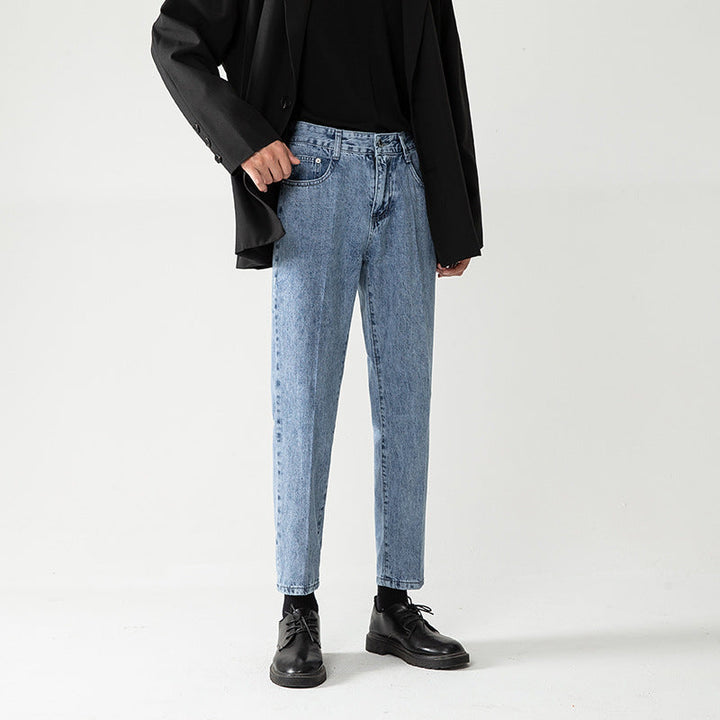 Jean fuselé taille haute pour hommes - Torvild
