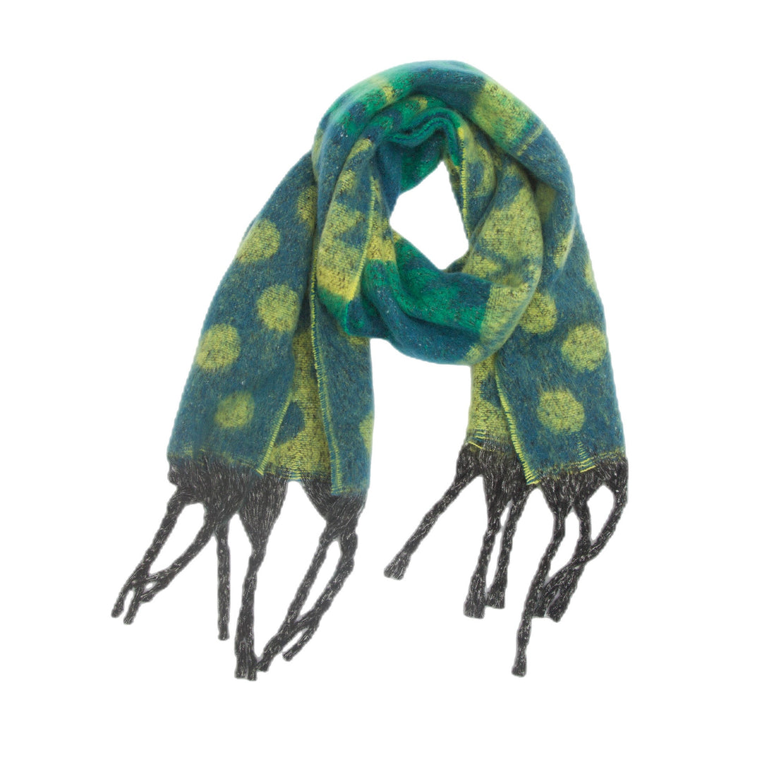 Echarpe pour femme en tissu doux à effet marbré - Ysenne