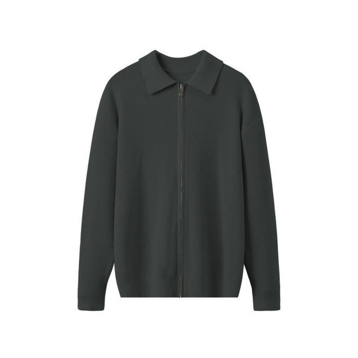 Gilet en maille avec col pour homme - Franco