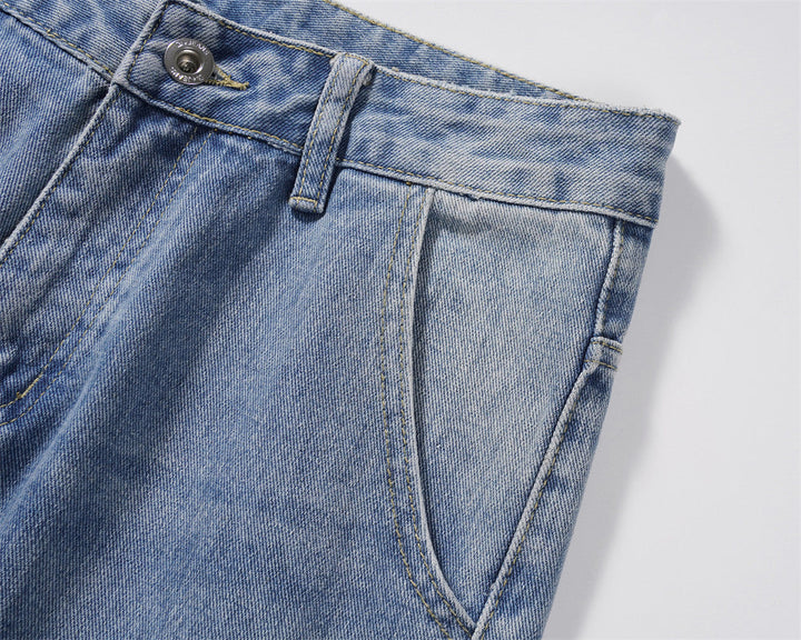 Jean cargo droit pour hommes - Falko