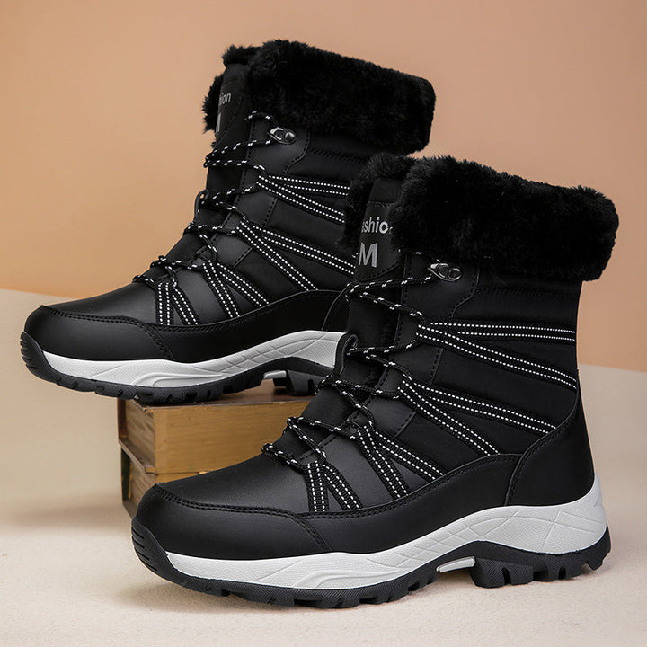 Bottes d'hiver rembourrées avec doublure chaude - Enna