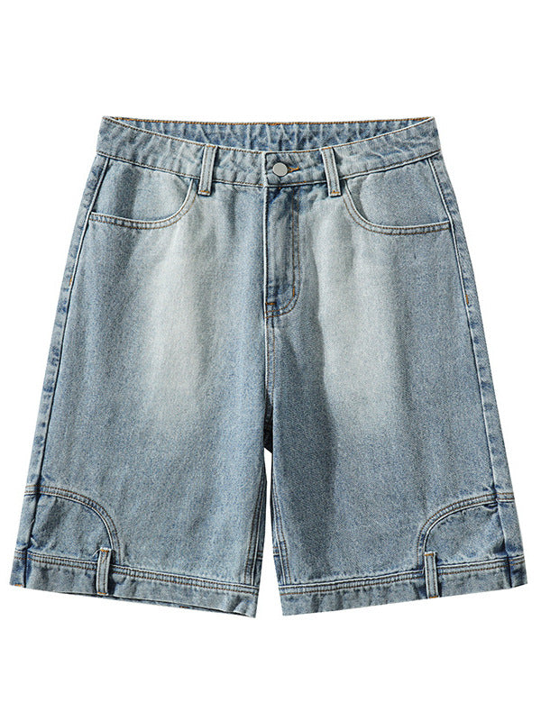Bermuda en denim ample pour hommes - Hudson