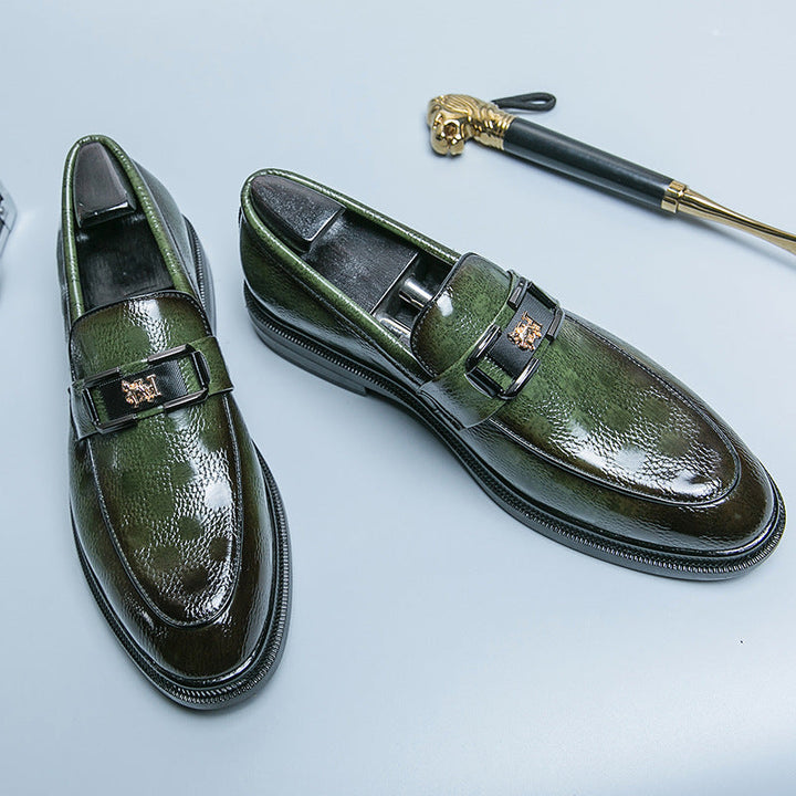 Chaussures formelles décontractées en cuir pour hommes - Koryn