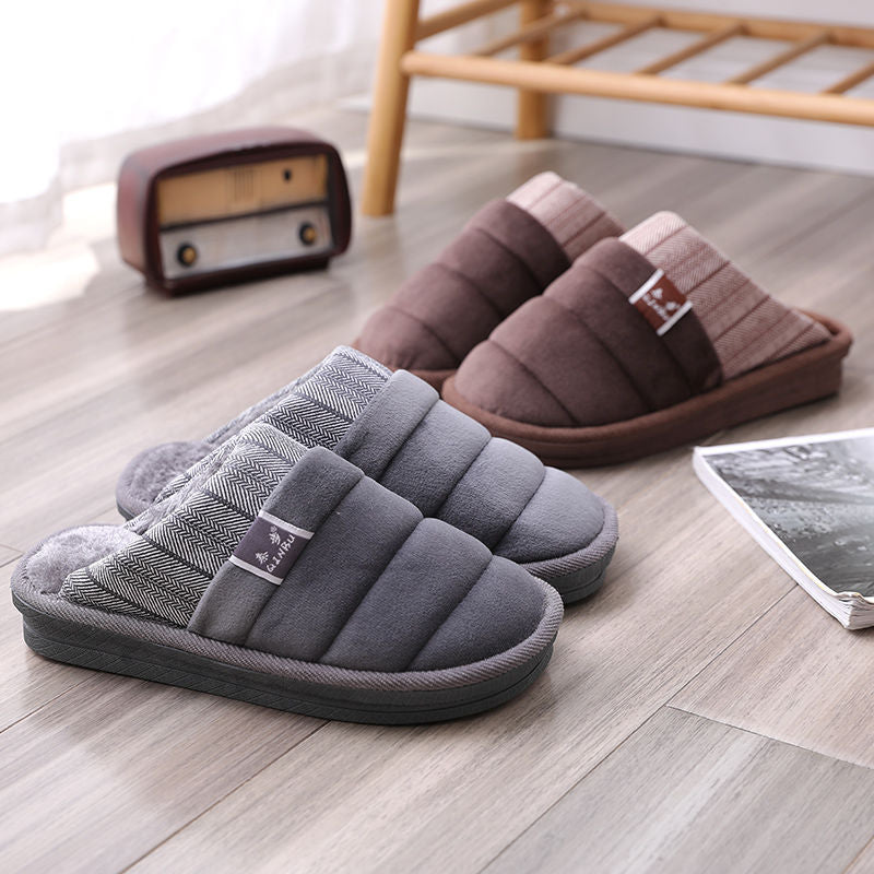 Chaussons pour hommes avec effet matelassé - Maelvir