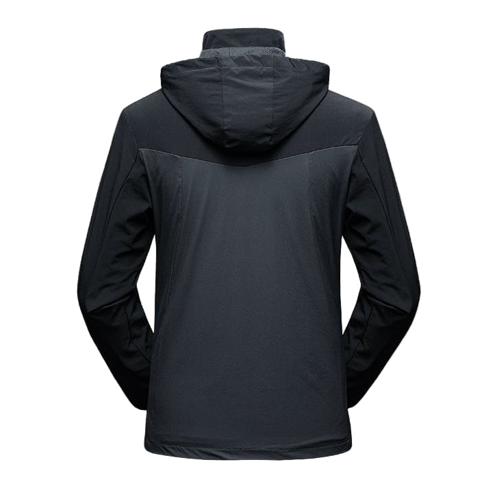 Veste de sport imperméable pour homme avec capuche réglable - Damian