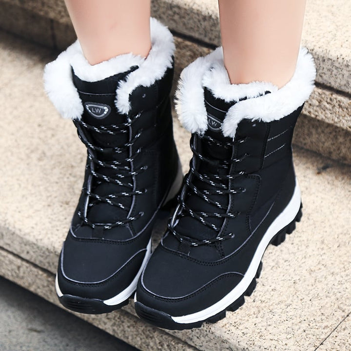 Bottes de neige pour femmes avec effet intérieur chaud - Marlaine
