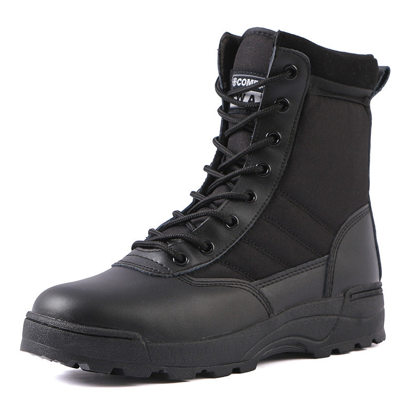 Bottes tactiques montantes pour hommes à effet dur - Valeno