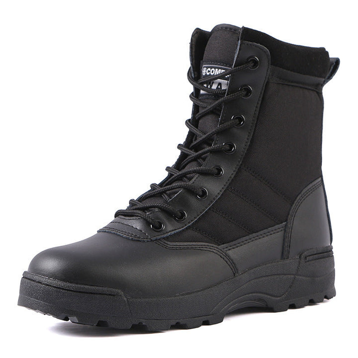 Bottes tactiques montantes pour hommes à effet dur - Valeno