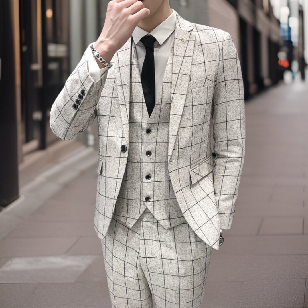 Xavier - Costume de luxe slim-fit 3 pièces