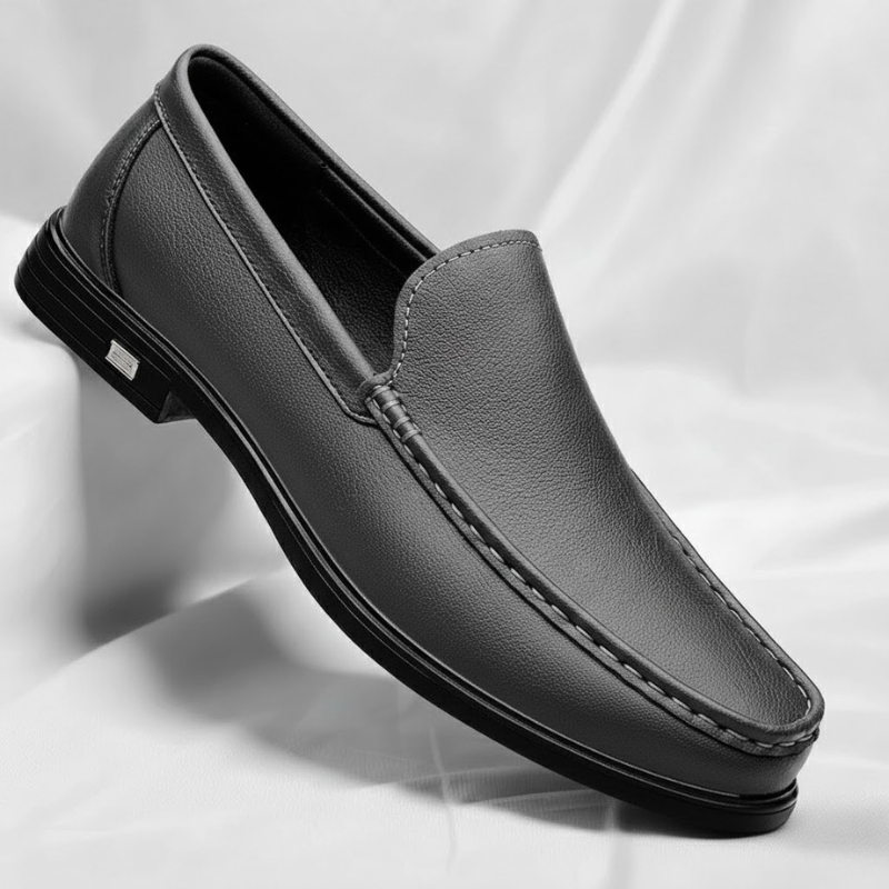 Chaussures mocassins homme formelles finition lisse - Luca