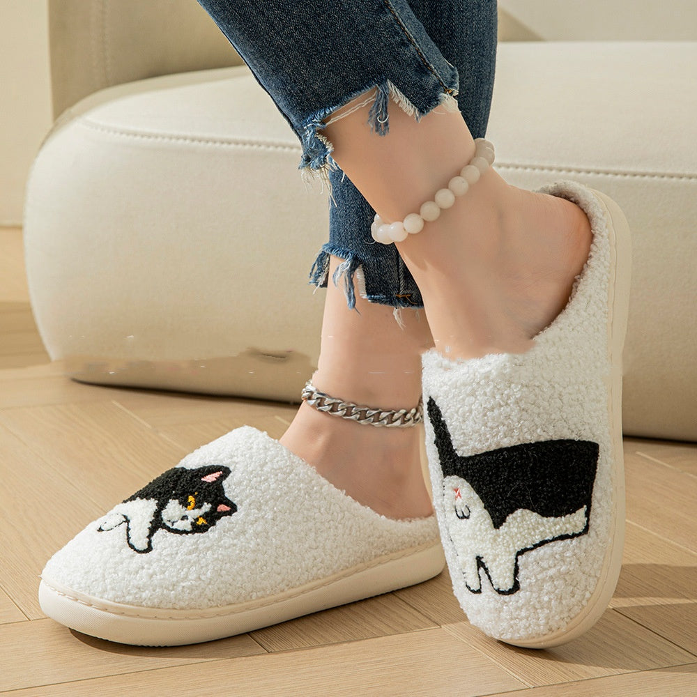 Pantoufles pour femmes en coton doux - Ismene