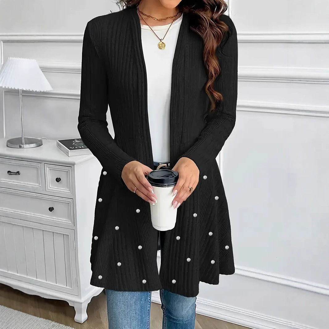 Cardigan tricoté pour femmes avec détails décoratifs - Neralis