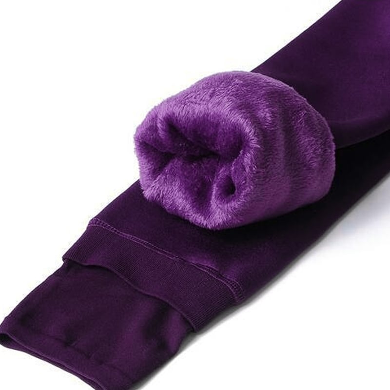 Leggings thermiques à effet enveloppant pour femmes - Nayeline