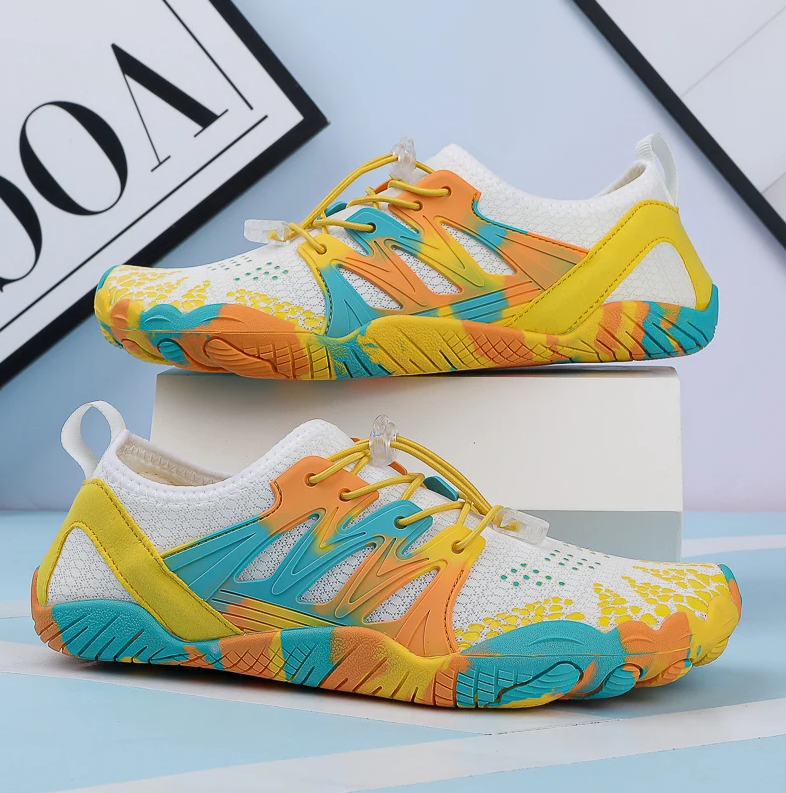 Chaussures pieds nus pour hommes semelle flexible zéro drop design respirant - Kervan