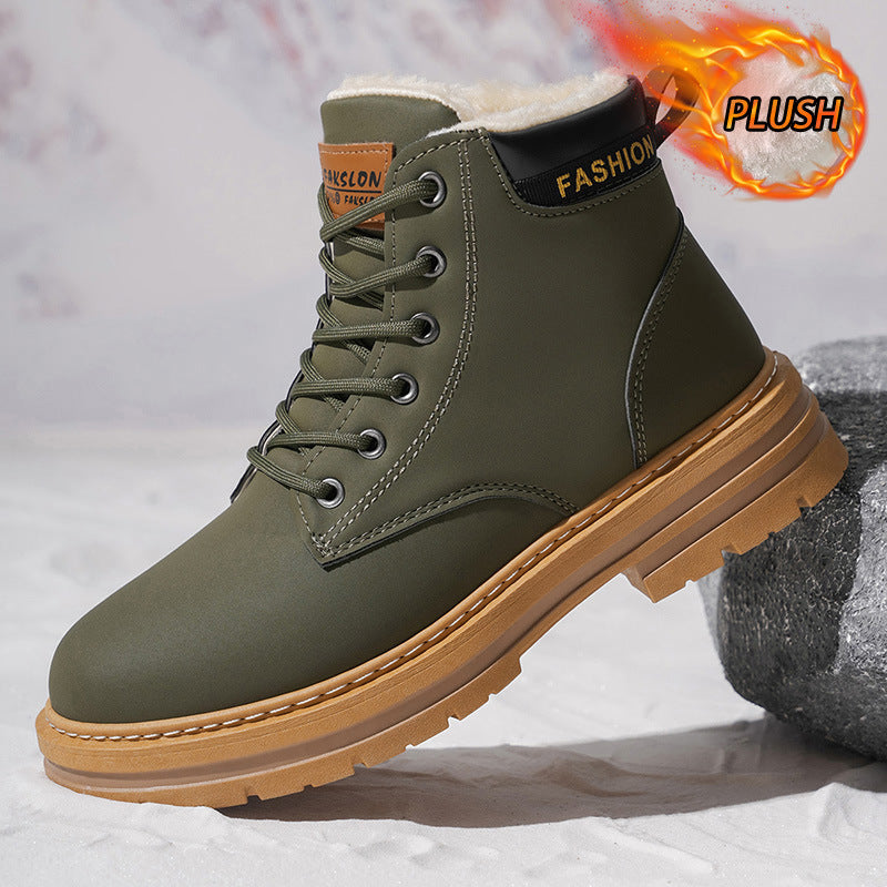 Bottines décontractées vintage pour hommes - Karsen