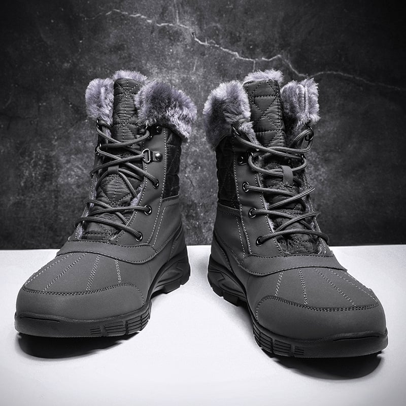 Bottes d'hiver pour hommes avec doublure en laine polaire - Ruvano
