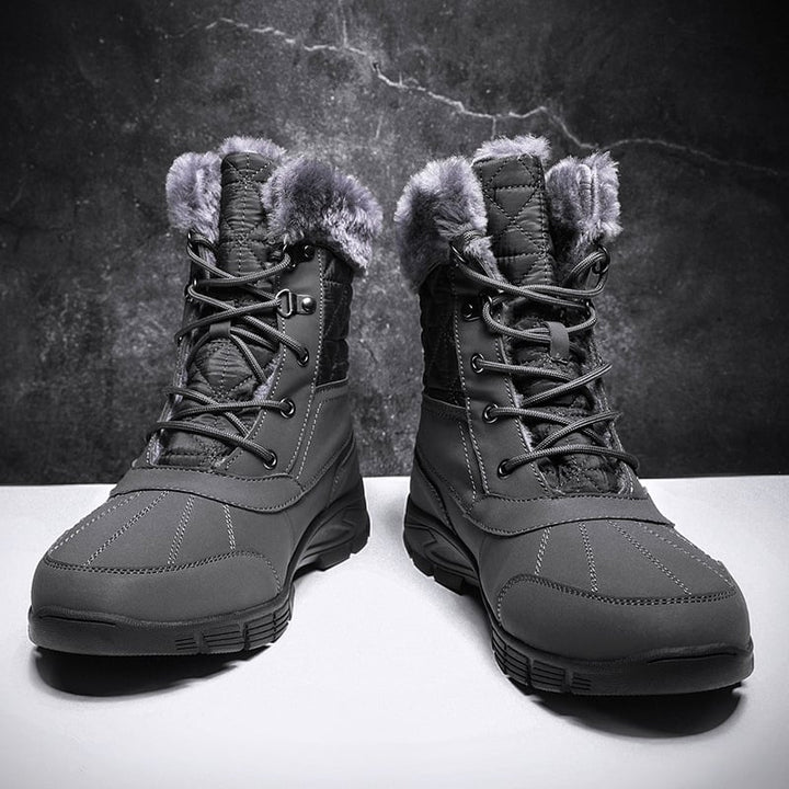 Bottes d'hiver pour hommes avec doublure en laine polaire - Ruvano