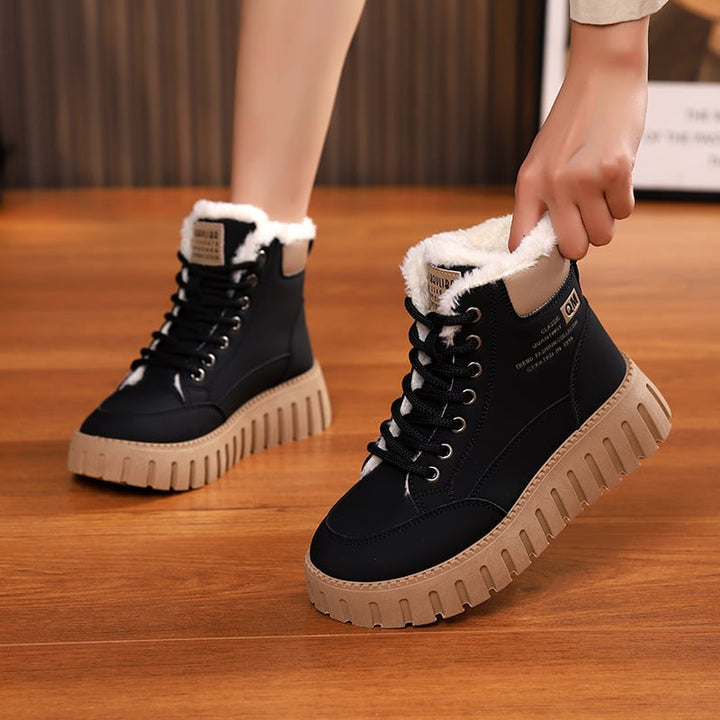 Bottines style hiver pour femmes - Vaelinne