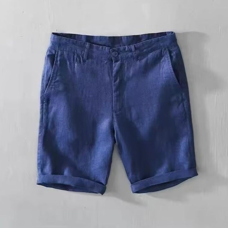 Short décontracté en lin pour homme - Éder